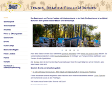 Tablet Screenshot of beacharena.com